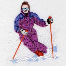 Skiing 02(Sm) machine embroidery designs