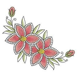 Art Lilies 03 machine embroidery designs