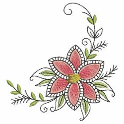 Art Lilies 05 machine embroidery designs