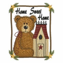 Cute Teddy 02 machine embroidery designs