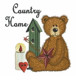 Cute Teddy 03 machine embroidery designs