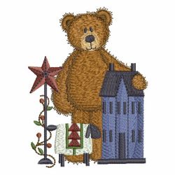 Cute Teddy 04 machine embroidery designs