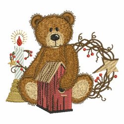 Cute Teddy 09 machine embroidery designs