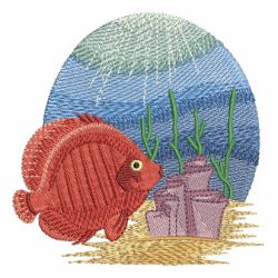 Aquarium Fish 03 machine embroidery designs