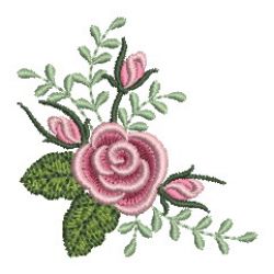 Pearl Roses machine embroidery designs