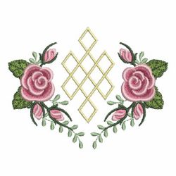 Pearl Roses 04 machine embroidery designs