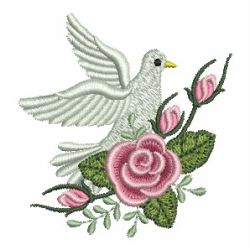 Pearl Roses 12 machine embroidery designs