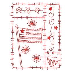Redwork 12 Months Of The Year 07(Md) machine embroidery designs