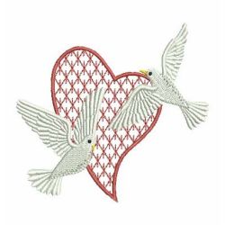 Wedding Doves 10 machine embroidery designs