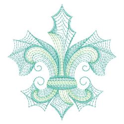 Rippled Fleur De Lis 05(Md)