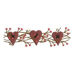 Folk Hearts 02 machine embroidery designs