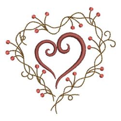 Folk Hearts 03 machine embroidery designs