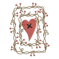 Folk Hearts 05 machine embroidery designs