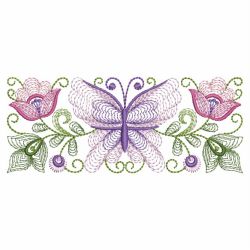 Rippled Butterflies 4 06(Lg) machine embroidery designs