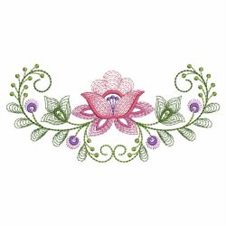 Rippled Butterflies 4 12(Lg) machine embroidery designs