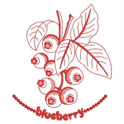 Redwork Fruits 08(Md) machine embroidery designs