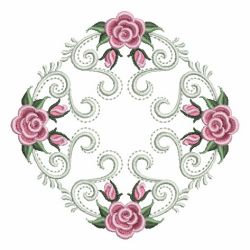 Pearl Roses Quilt 01(Sm) machine embroidery designs