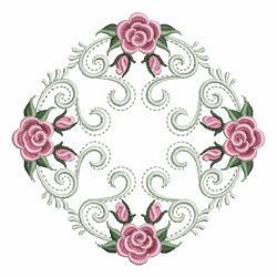 Pearl Roses Quilt(Md) machine embroidery designs