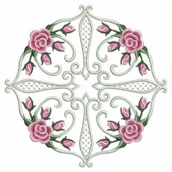 Pearl Roses Quilt 07(Md) machine embroidery designs