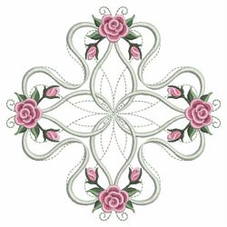 Pearl Roses Quilt 09(Md)