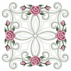 Pearl Roses Quilt 10(Md)