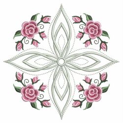 Pearl Roses Quilt 11(Md)