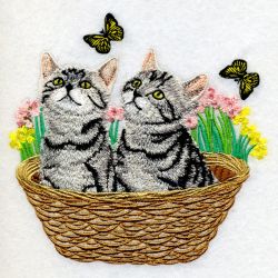 Best Friend Cats 03(Sm) machine embroidery designs