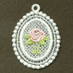 FSL Rose Pendant 01 machine embroidery designs