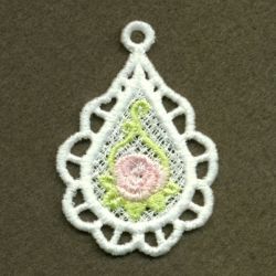 FSL Rose Pendant 04 machine embroidery designs