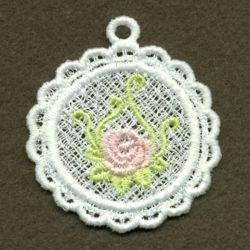 FSL Rose Pendant 07 machine embroidery designs