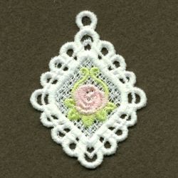FSL Rose Pendant 10 machine embroidery designs
