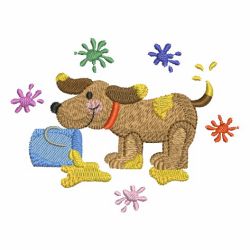Painting Critters 01 machine embroidery designs