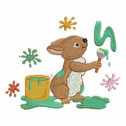 Painting Critters 06 machine embroidery designs