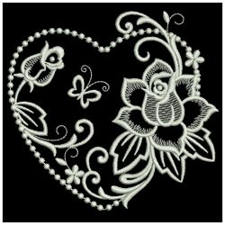 White Work Roses 05(Md) machine embroidery designs