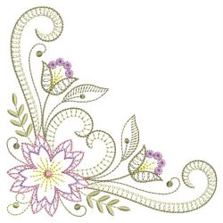 Rippled Bloom 02(Md) machine embroidery designs