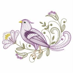 Rippled Bloom 09(Lg) machine embroidery designs