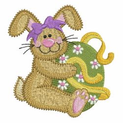 Easter Bunny Cuties 04 machine embroidery designs