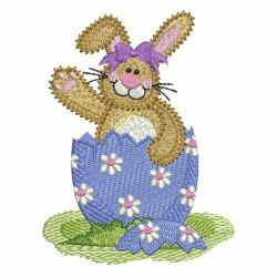 Easter Bunny Cuties 07 machine embroidery designs