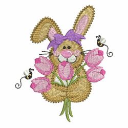 Easter Bunny Cuties 08 machine embroidery designs