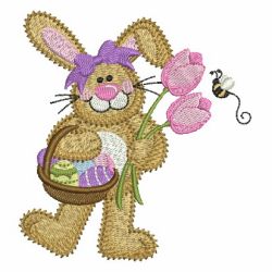 Easter Bunny Cuties 09 machine embroidery designs