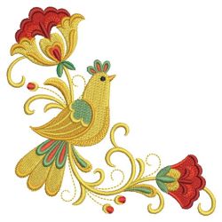 Russian Folk Art Khokhloma 3 07 machine embroidery designs