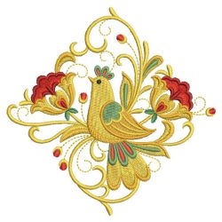 Russian Folk Art Khokhloma 3 10 machine embroidery designs