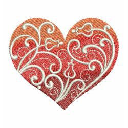 Folk Hearts 2 09 machine embroidery designs