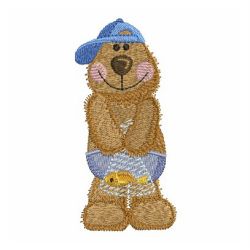 Summertime Bears machine embroidery designs