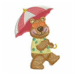 Summertime Bears 05 machine embroidery designs