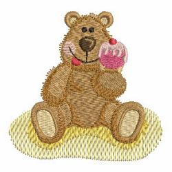 Summertime Bears 06 machine embroidery designs
