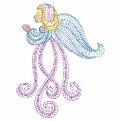 Rippled Angels 02(Md) machine embroidery designs