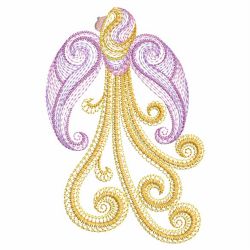 Rippled Angels 05(Lg) machine embroidery designs