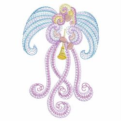 Rippled Angels 07(Md) machine embroidery designs