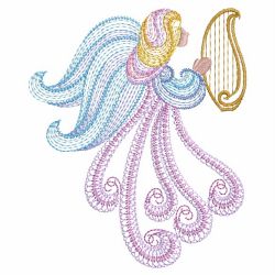 Rippled Angels 08(Md) machine embroidery designs